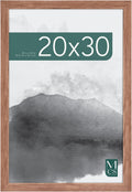 MCS Museum Poster Frame, Medium Oak, 20 x 30 in, Single