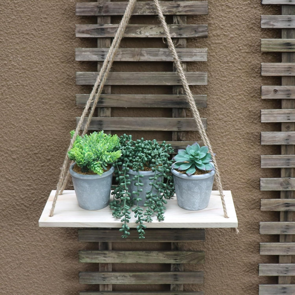 3 Pcs Artificial Succulents Potted Plants Assorted Fake Succulents Potted for Family Office Garden Interior Decor