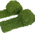 2 Pcs Fake Moss Table Runner Rolls for Decoration 4" x 47" Artificial Moss for Plants Indoor Green Faux Grass for Planters Crafts DIY Table Centerpieces Fairy Garden Floral Wedding 10 x 120cm