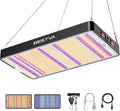 BESTVA DC3000 LED Grow Light, Full Spectrum Grow Lights for Indoor Plants with Veg & Bloom Switches, Quiet Cooling Fan, for Seedling Veg Bloom All Growth Stages