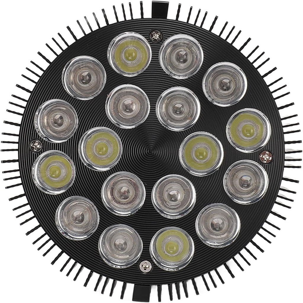 POCREATION LED Aquarium Lights, 18W Aluminum Alloy Full Spectrum Fish Tank Light, Grow Plant Lights for Marine Turtle Habitat