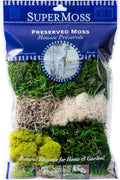 SuperMoss (23301) Moss Mix – Premium Decorative Moss for Crafts, Terrariums, Wedding & Table Décor, 80.75 Cubic inches (Approx. 2 oz), Carolina