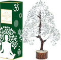 Howlite Crystal Tree of Life Handmade Gemstone Chakra Feng Shui Money Tree Crystal Decoration, Spiritual Birthday Gift for Women Healing Gem Stone Home & Office Décor