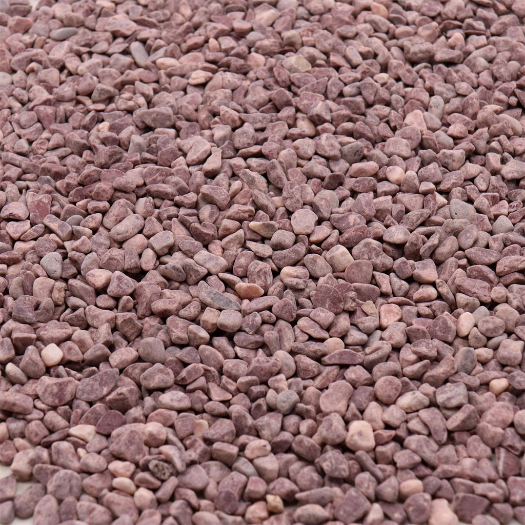 Rocks for Plants.Red Color Decorative Pebbles. 1/5 Inch 10 lbs. for Garden, Landscaping, Indoor, Vase fillers, Crafting, Succulents, pots, Plants (Mini, RED, 10)
