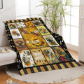 Bee Throw Blanket Bee Stuff Gifts for Kids Girls Boys Adults Women Men Soft Cozy Warm Plush Fluffy Fuzzy Fleece Blanket Decor 60''X80''