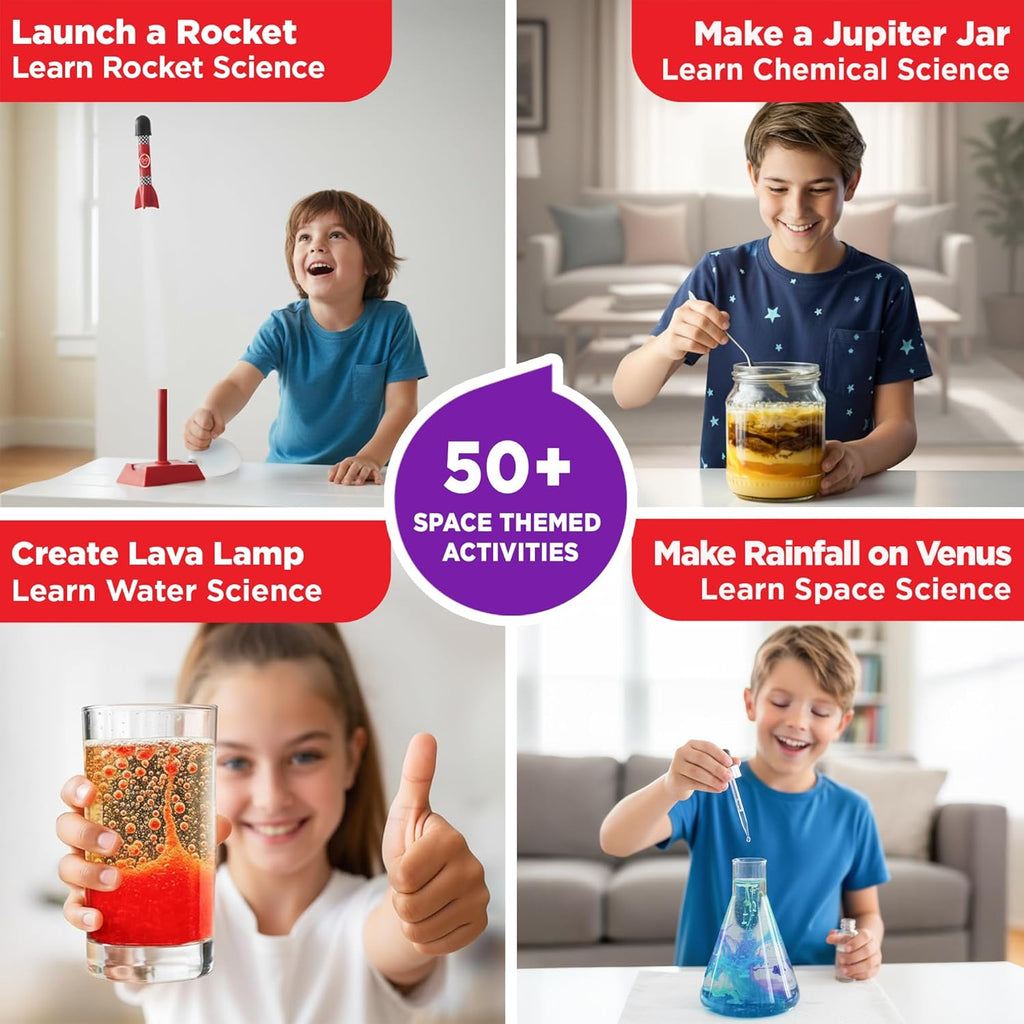 Doctor Jupiter Mega Science Gift Set | Set of ‘Ultimate Science Kit’, ‘Space Science Kit’ for Kids Ages 8-10-12-14 | Birthday Gift Ideas for Boys, Girls | STEM Learning & Educational Toys