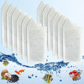 12 Pack Replacement Small Size Cartridges for Tetra Whisper Small Fish Tanks Filter; Refilled Filter Cartridges S Size for Aquarium Kits 3-10 Gallons
