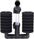 AQUANEAT 1 Pack Double Bio Sponge Filter, for Fry, Betta, Shrimp, Nano, Aquarium Fish Tank