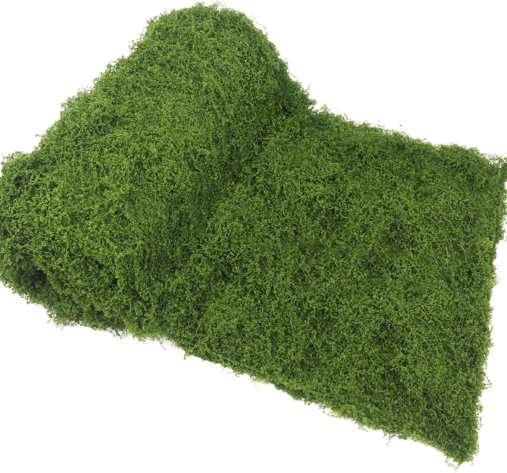 Fake Moss Rolls Table Runner for Decoration 12" x 71" Artificial Moss for Plants Indoor Dark Green Faux Grass for Planters Crafts DIY Table Centerpieces Fairy Garden Floral Wedding 30 x 180cm