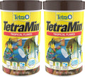 TetraMin Nutritionally Balanced Tropical Flake Food for Tropical Fish, 2.2 oz (Pack of 2)