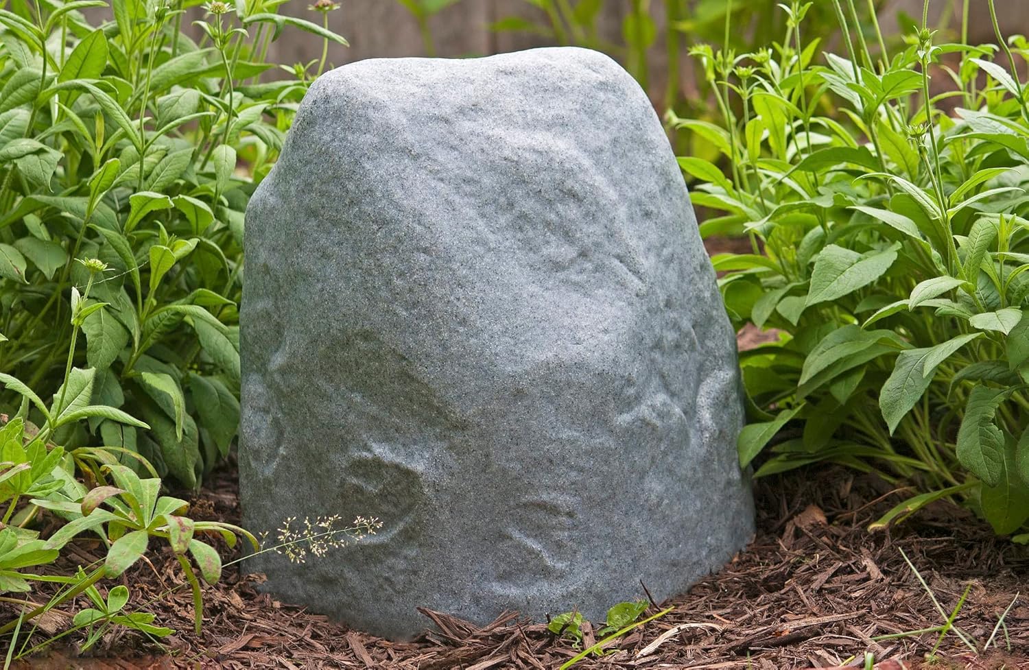 Emsco Group 2187 Landscape Rock - Natural Granite Appearance -Small -Lightweight - Easy to Install