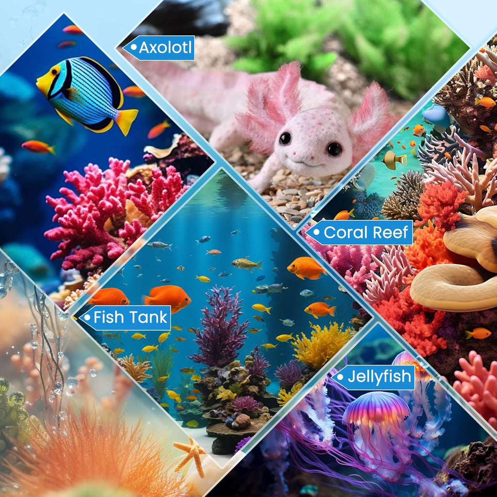Aquarium Chiller 42 Gal, 1/10 HP Water Chiller Machine, Hydroponic Cooling System, Fish Tank Chiller with Upgraded LED display, for Axolotl Jellyfish