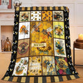 Bee Throw Blanket Bee Stuff Gifts for Kids Girls Boys Adults Women Men Soft Cozy Warm Plush Fluffy Fuzzy Fleece Blanket Decor 40''X50''