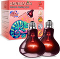 75W Infrared Red Basking Spot Light Bulb – Promotes Growth & Vitality, Heat Lamp for Reptiles & Amphibians, Bearded Dragons, Turtles, Snakes & Chicks, Terrarium & Brooder Heater