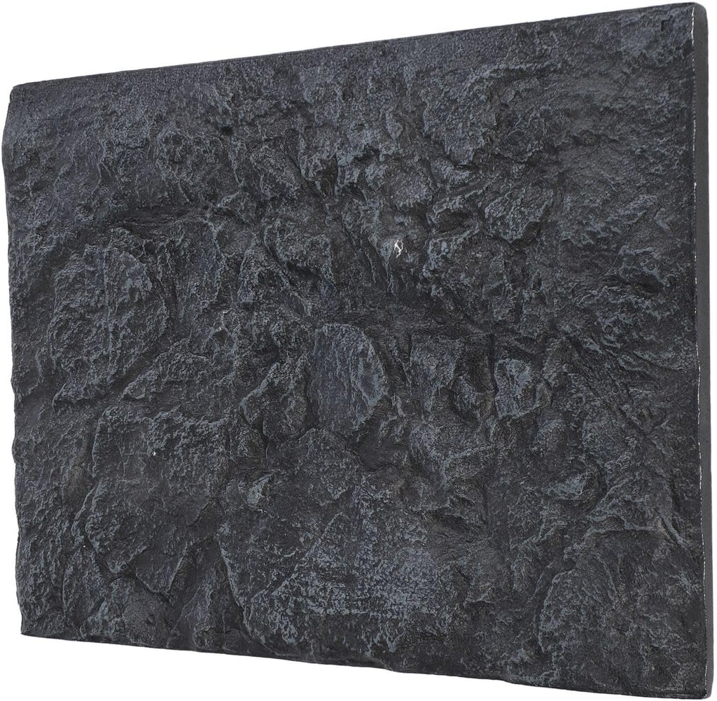 3D Aquarium Background Foam, Rock Texture, Non, Customizable, Ideal for Fish and Reptile Habitats (E)