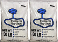 Palmetto 2 Pack Soft Play Sand, Clean and Safe Low-Dust Creme-Colored Natural Sand for Sensory Playtime, Ideal for Sandboxes and Play Areas, 50 lbs