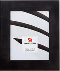 Craig Frames Bauhaus 200, 4x6 Picture Frame, Rustic Black Pine