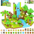 150 Magnetic Blocks – Mine Magnet Game Building Craft, STEM Constructions Toy, Jungle Adventure, Sensory Stacking Cubes Kids Toys, Christmas Birthday Gifts for Boys Girls Age 3-5, 5-7, 4-8, 8-12