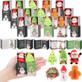 Wettarn 35 Sets Christmas Appreciation Gifts Cute Stress Balls with Support Gift Boxes Bulk Merry Christmas Party Favors for Employee Coworker Friends Office Positive Thank You Relief Toys