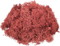 MECCANIXITY 4.6oz Preserved Reindeer Moss, Red Decorative Artificial Fake Moss for Potted Plants Indoor Crafts Lichen Centerpieces Decor