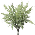 Briful 30" Artificial Boston Fern Plants Bushes Fake Shrubs Bush Greenery Plants Faux Fern Plant Large for Outdoors UV Resistant Garden Plants or Home Office Desk Indoor Decor 6pcs