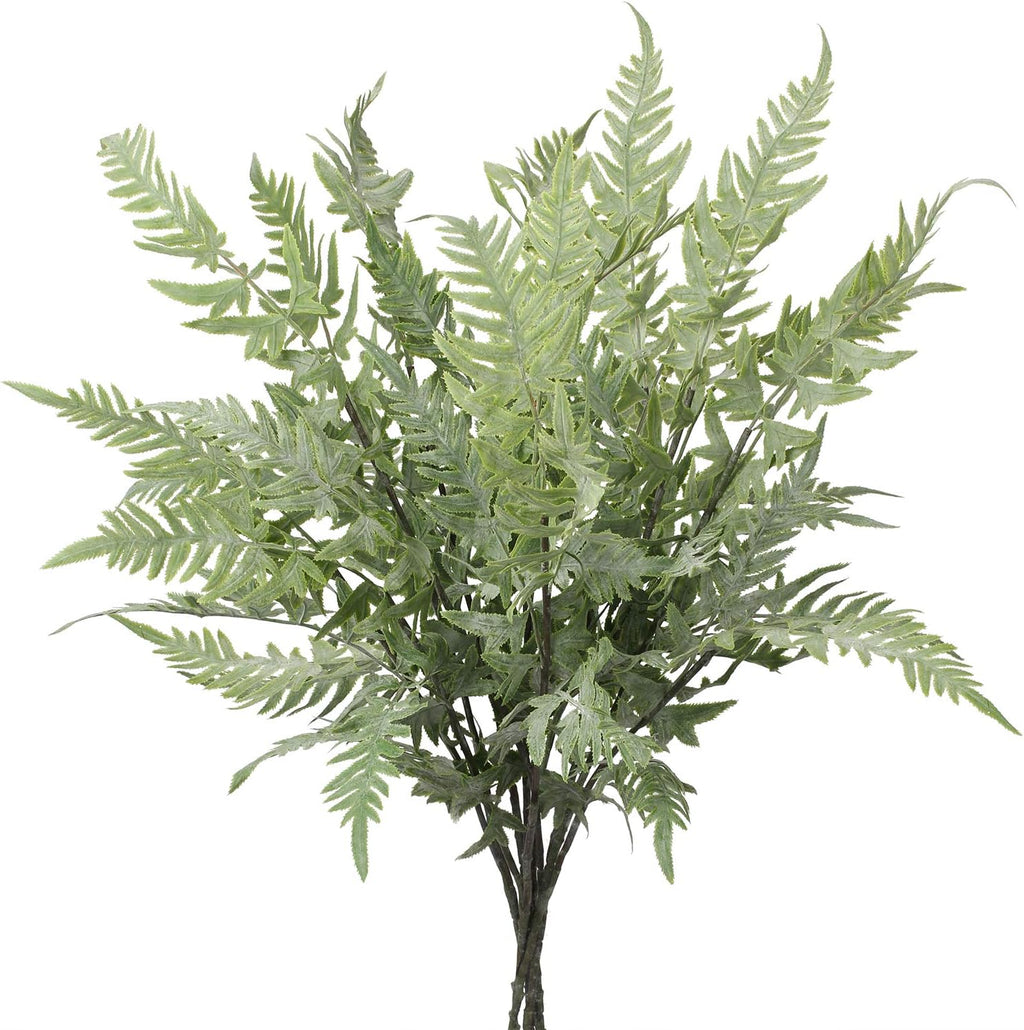 Briful 30" Artificial Boston Fern Plants Bushes Fake Shrubs Bush Greenery Plants Faux Fern Plant Large for Outdoors UV Resistant Garden Plants or Home Office Desk Indoor Decor 3pcs