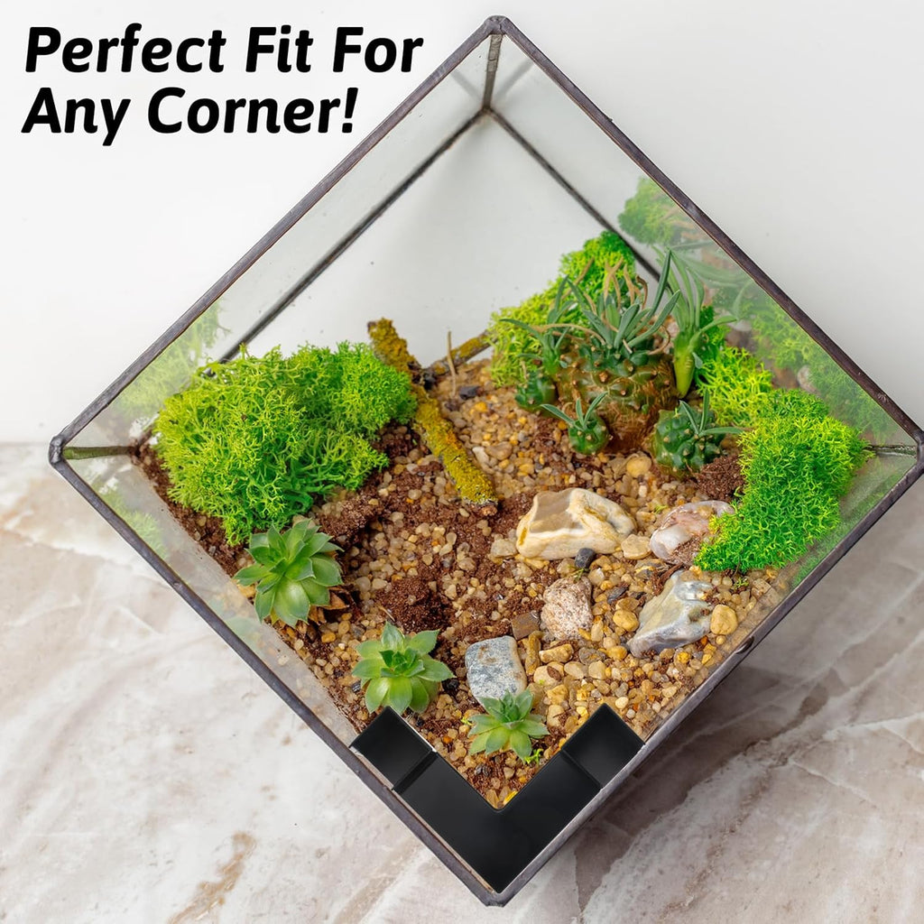 Dual-Entrance Aquarium Tunnel, Aquarium Cave Hideout 360° Viewing, Aquariums Underground Tunnel Cave for Aquariums Black Shrimp Fish Tank Tunnels