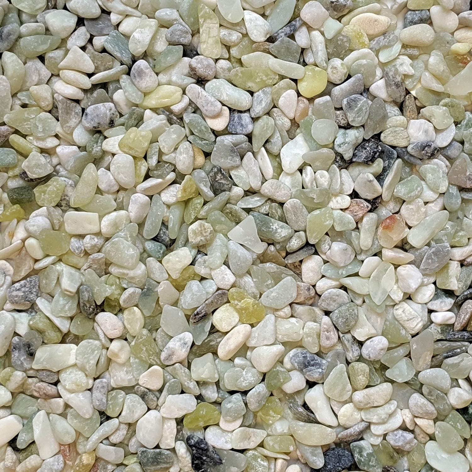 Midwest Hearth Decorative Jade Bean Pebbles 1/5" Size (10-lb Bag)