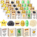 Wettarn 25 Sets Appreciation Gifts Cute Stress Balls with Support Gift Boxes Inspirational Party Favors for Employee Coworker Friends Office Positive Relief Toys Desk Decor