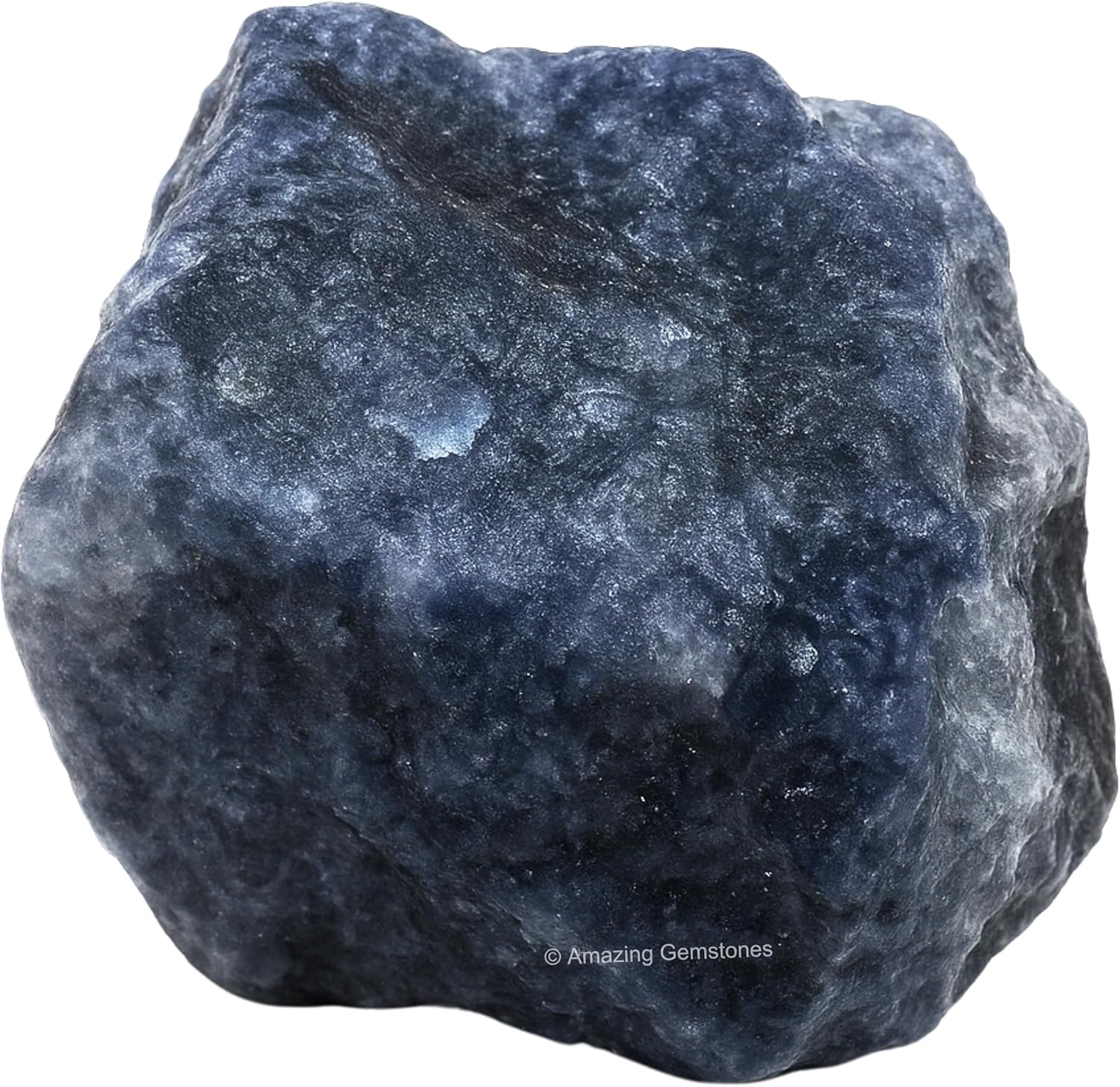 Amazing Gemstone 2 Pieces Iolite Raw Crystals and Healing Stones, Natural Rocks for Tumbling and DIY Raw Stones and Crystals
