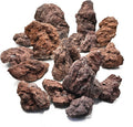 Natural Volcanic Lava Rock Stones for Fire Pit 4"-9" Natural Rocks for Fish,Fire Bowls,Gas Log Sets,Fireplaces,Decorative Landscaping & Outdoor Garden Projects-15lb 6-7pcs