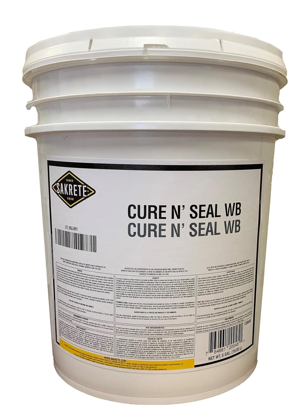 SAKRETE Cure 'N Seal WB (5 Gallon Pail)