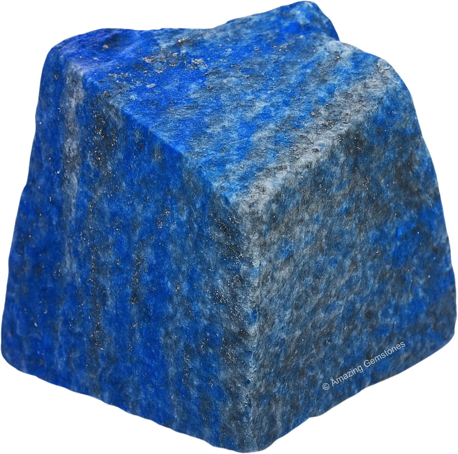 Amazing Gemstone 2 Pieces Lapis Lazuli Stone Crystals and Healing Stones, Raw Natural Rocks for Tumbling and DIY Raw Stones and Crystals