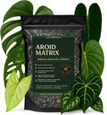 Premium AROID Soil Blend for Monstera, Philodendron, Alocasia, Anthurium – Chunky, Optimally Aerated Soil – Organic & Ready to Use – Supercharges Root and Foliage Growth - (2QTS)
