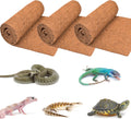 ZeeDix 3 Rolls Reptile Mat, 18 x 36 inches Natural Coconut Fiber Liner Mat Flooring Accessories for Reptile Tank - Bearded Dragon Tortoise Lizard Turtle Snake Leopard Gecko Substrate Bedding