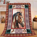 Horse Throw Blanket Horse Stuff Gifts for Kids Girls Boys Adults Women Men Soft Cozy Warm Plush Fluffy Fuzzy Fleece Blanket Decor 40''X50''