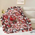 Cardinal Throw Blanket Red Bird Cardinal Stuff Gifts for Kids Girls Boys Adults Women Men Soft Cozy Warm Plush Fluffy Fuzzy Fleece Blanket Christmas Decor 50''X60''