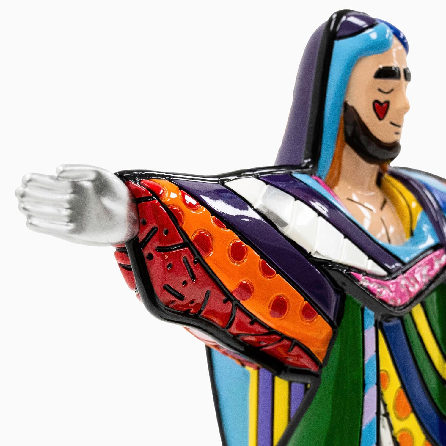 Britto Collectible Figurine - Iconic Art Figurine, Decorative Displays for Modern Home Decor | Designed by Iconic Artist Romero Jesus (Multicolor)