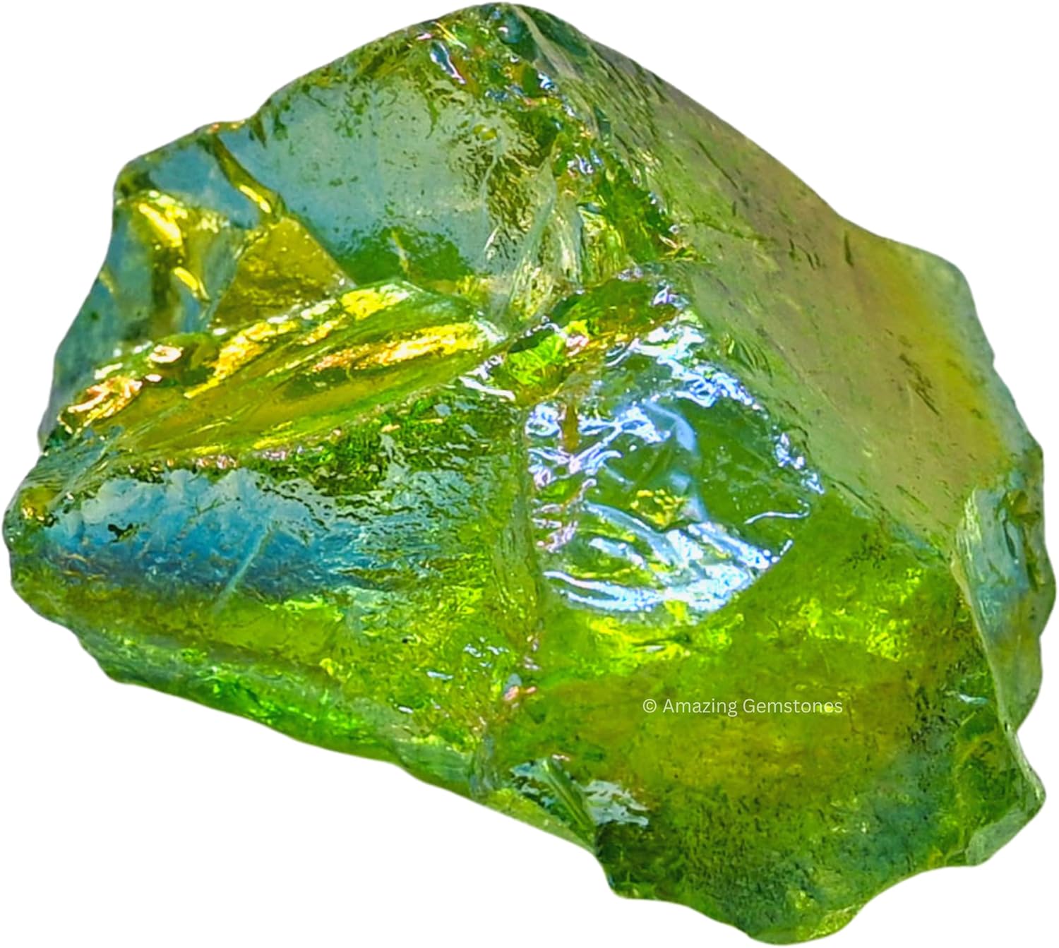 Amazing Gemstone Apple Aura Quartz Raw Crystals and Healing Stones, Natural Rocks for Meditation and DIY Raw Stones and Crystals (1 lb)