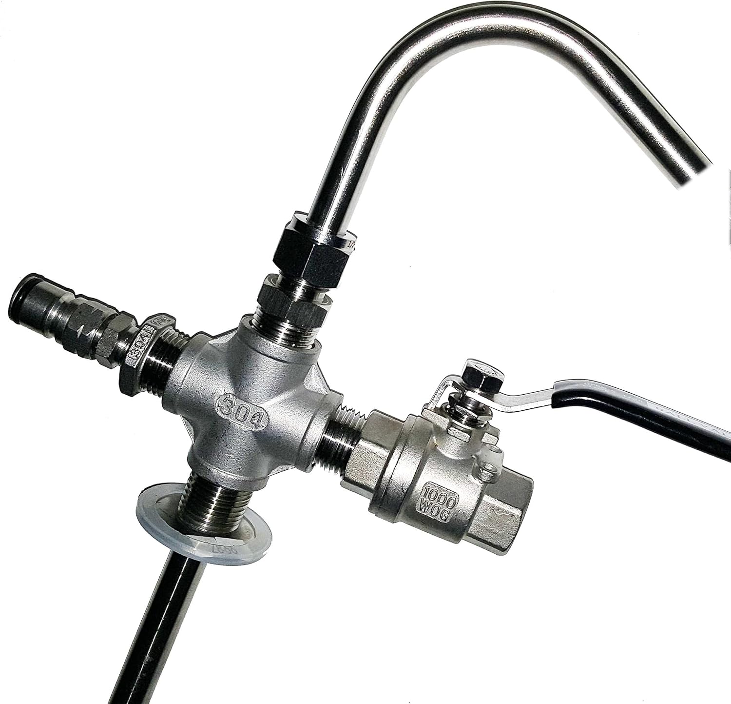 Speidel Plastic Fermenter or Storage Tank CO2 Transfer Kit