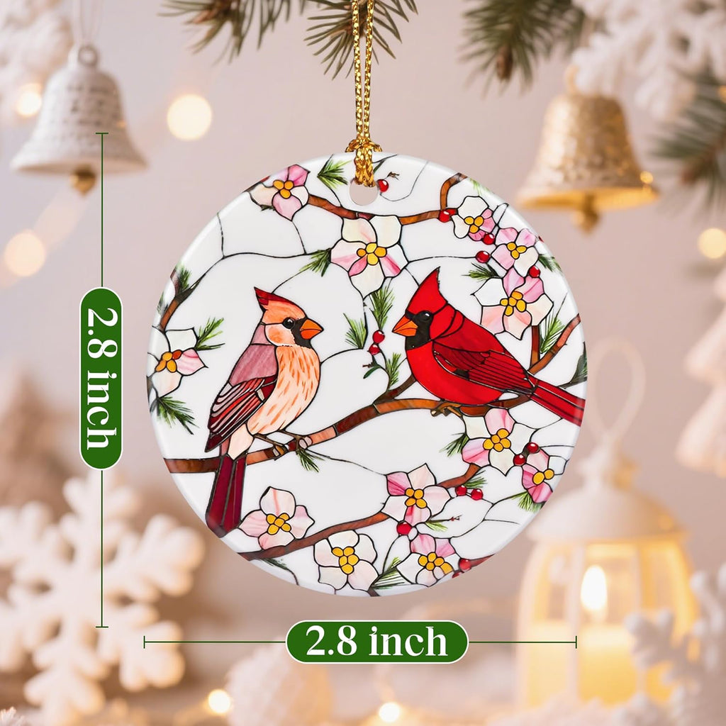 Christmas Ornaments, Cardinal Ornament, Christmas Tree Ornaments, Xmas Decorations, Holiday Decorations, Gifts for Bird Lovers, Cardinal Gift, Holiday Party Gifts, and Xmas Gift Ideas