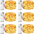 btfarm 6 Pack Fairy Lights Battery Operated with Timer, 30LED 9.8FT Twinkle Lights Waterproof, Copper Wire Christmas String Lights Battery Powered for Indoor Outdoor Wedding Party Holiday Decorations