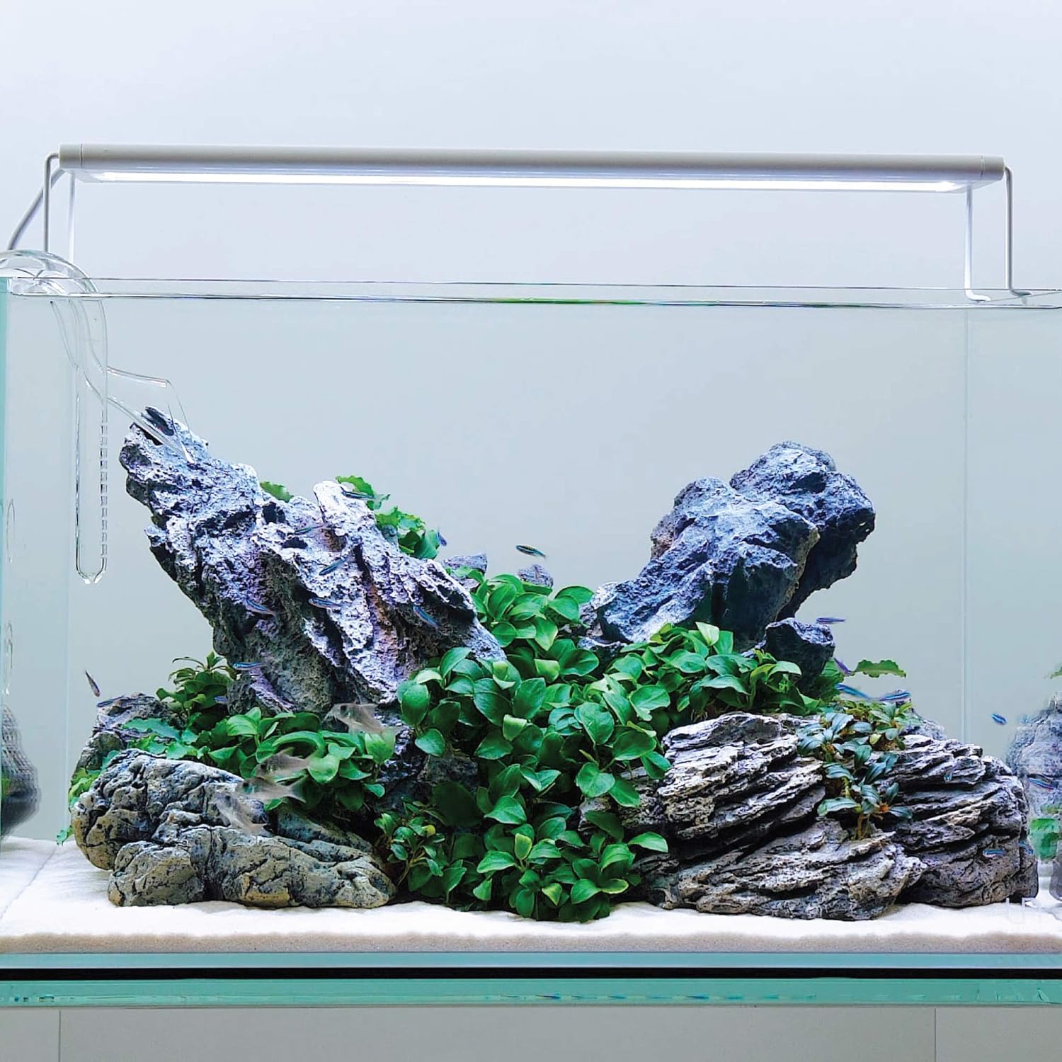 Current USA Seiryu Stone Collection 7 Piece Set | Molded Aquarium Decor Rock Artificial Resin Fish Tank Decoration up to 36" Long Aquariums 8816
