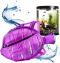 Aquarium Water Clarifier | Clear Cloudy Fish Tank Water Treatment, Safe for Freshwater & Saltwater Fish and Plants - Purple, 6 Pack