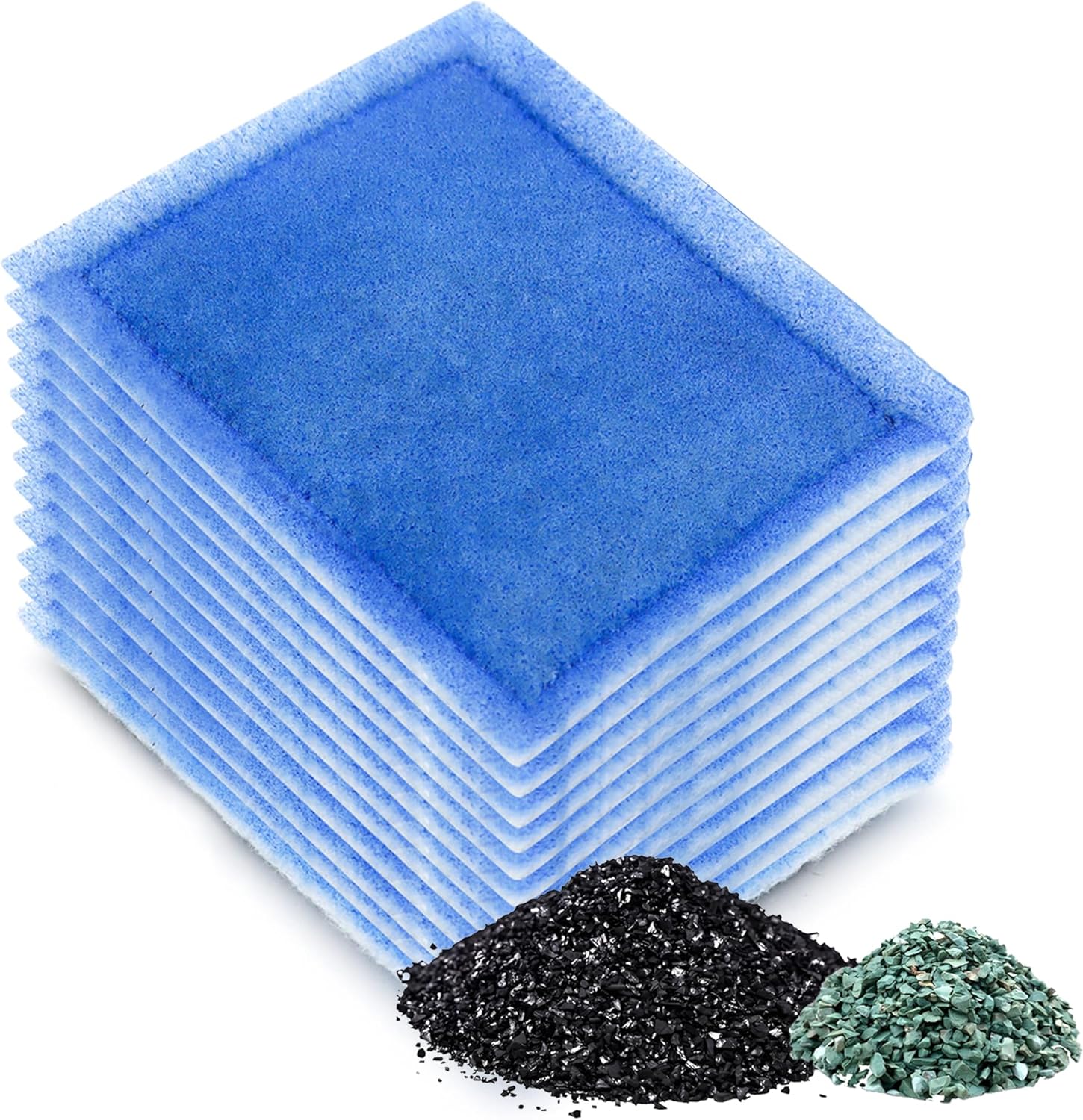 Aquarium 12 Pack Rite-Size C Filter Cartridges with Zeolite, Compatible with Penguin PRO Power Filters 275/375, Power Filters 200/350