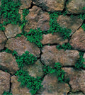Yancorp 32.8ft Self-Adhesive Peel and Stick Wallpaper Stone Brick Green Wallpaper Contact Paper Fireplace Kitchen Backsplash (18"x394")