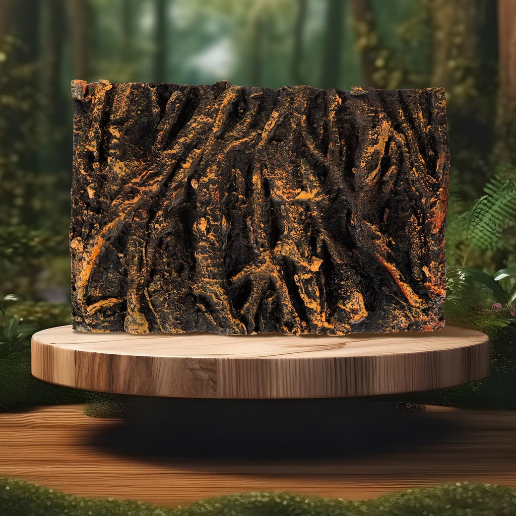 Terrarium Background for Reptile Tanks Tree Root Decorative Board Easy to Use Landscape Board for Aquariums No Smell Pu Material Nature-
