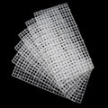 ALEGI Aquarium Fish Tank Divider Plastic Egg Crate Aquarium Filter Bottom Tray Plastic Grid (S 6pcs)