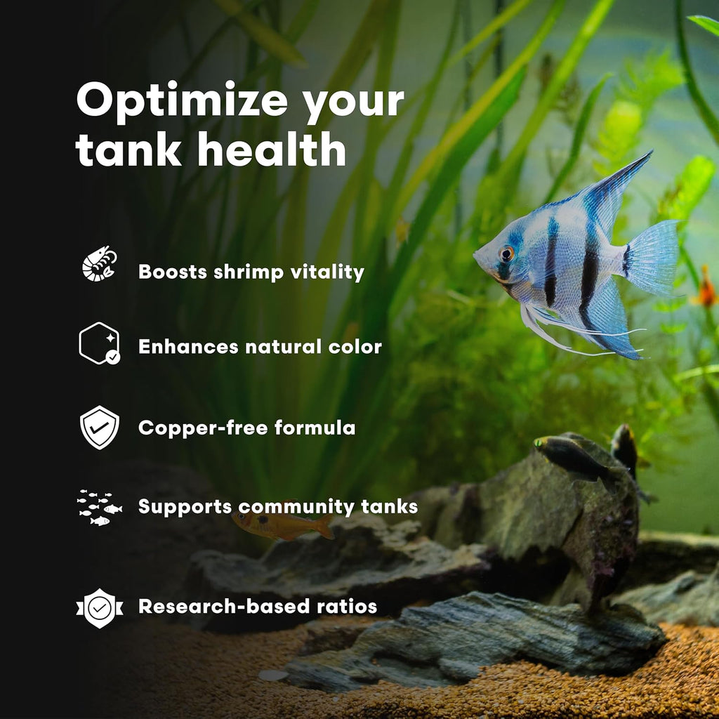 Brightwell Aquatics ShrimpCōde – Essential Trace & Minor Elements for Freshwater Shrimp, Crustaceans & Fish – Supports Molting, Coloration & Health, 500 ml