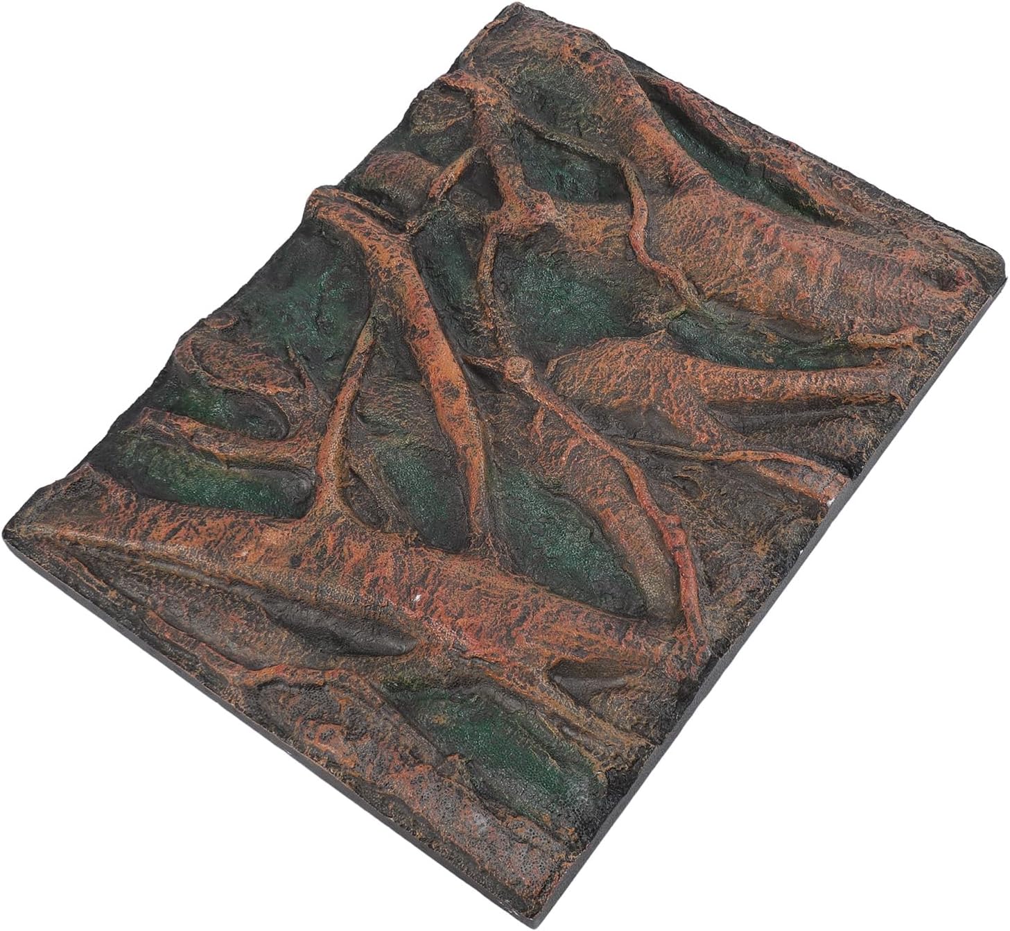 3D Aquarium Background Foam, Rock Texture, Non, Customizable, Ideal for Fish and Reptile Habitats (H)